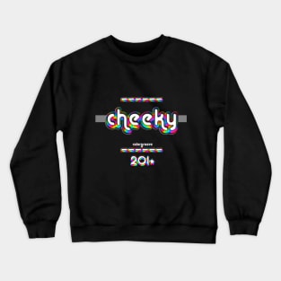 Cheeky 2010 ColorGroove Retro-Rainbow-Tube nostalgia (tf) Crewneck Sweatshirt